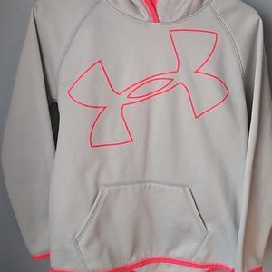 Under Armor - Youth Large Neon Pink and Gray